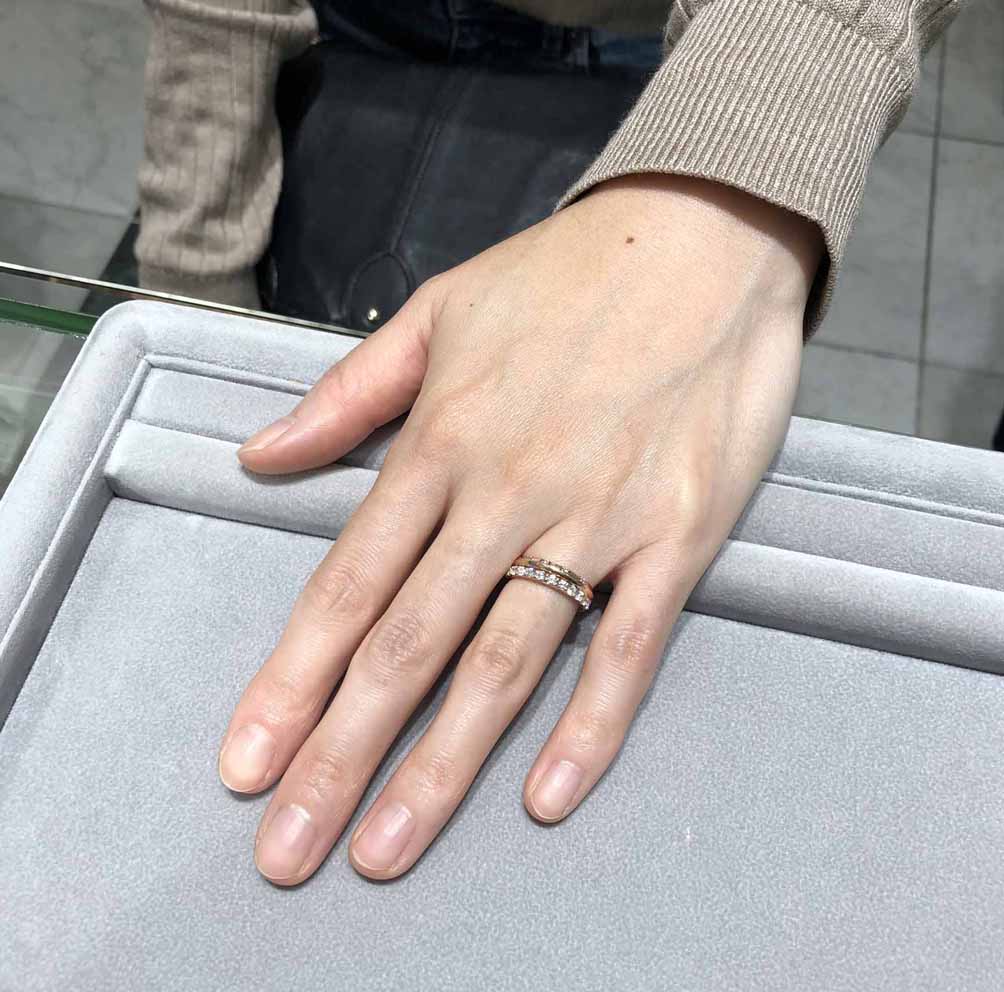 ご結婚10周年にエタニティリング♡ | 京都で婚約指輪・結婚指輪