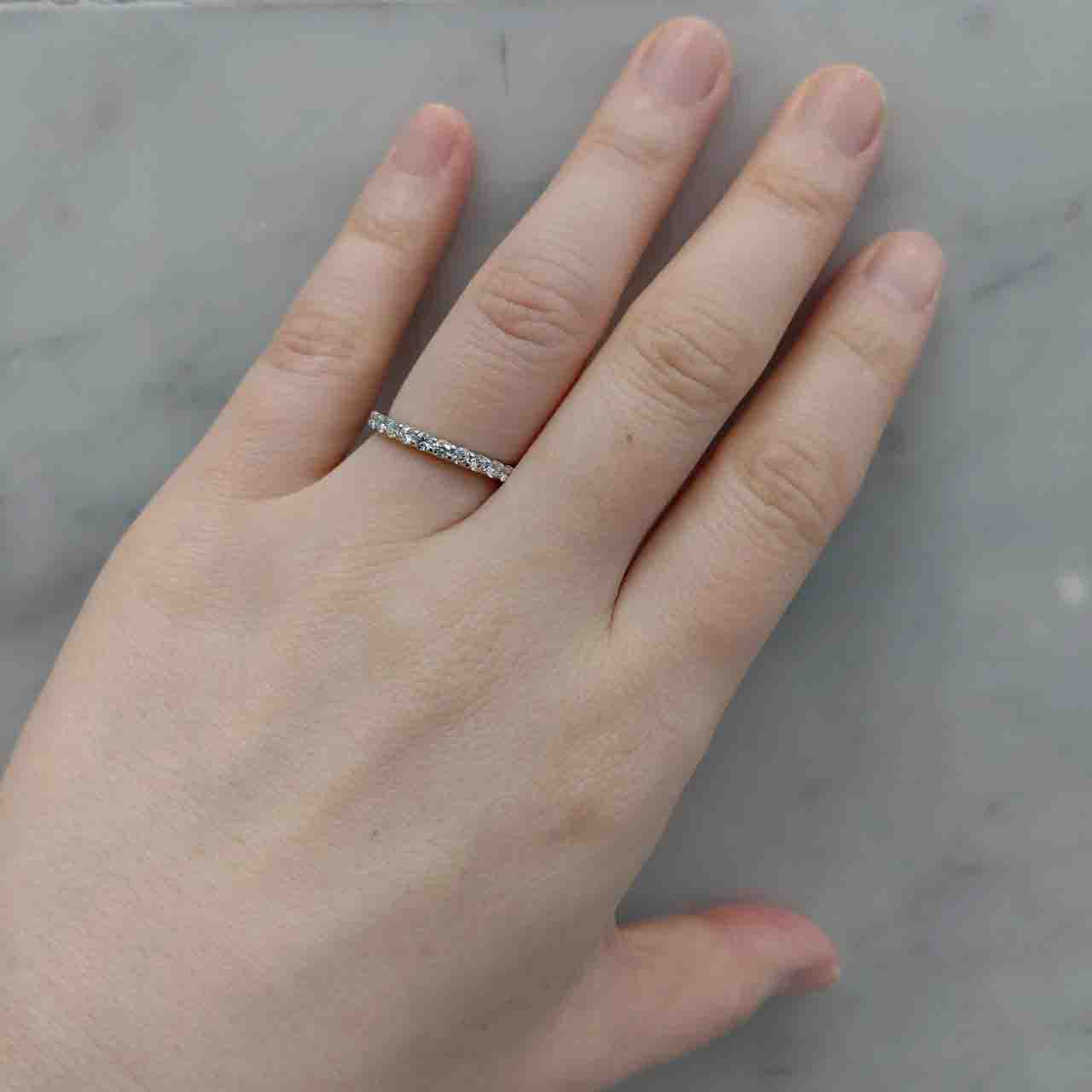 爪留めエタニティリング0.3ct～1.5ctご紹介です | 京都で婚約指輪