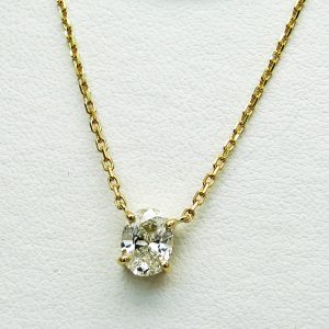 店舗用品K18WG ダイヤ 0.325ct 0.20ct ペンダントトップ ダイヤモンド