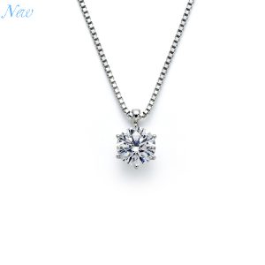 最終販売新品◆Ptプラチナ　ダイヤ0.235ct　Hカラーネックレス 鑑付 プラチナチェーン