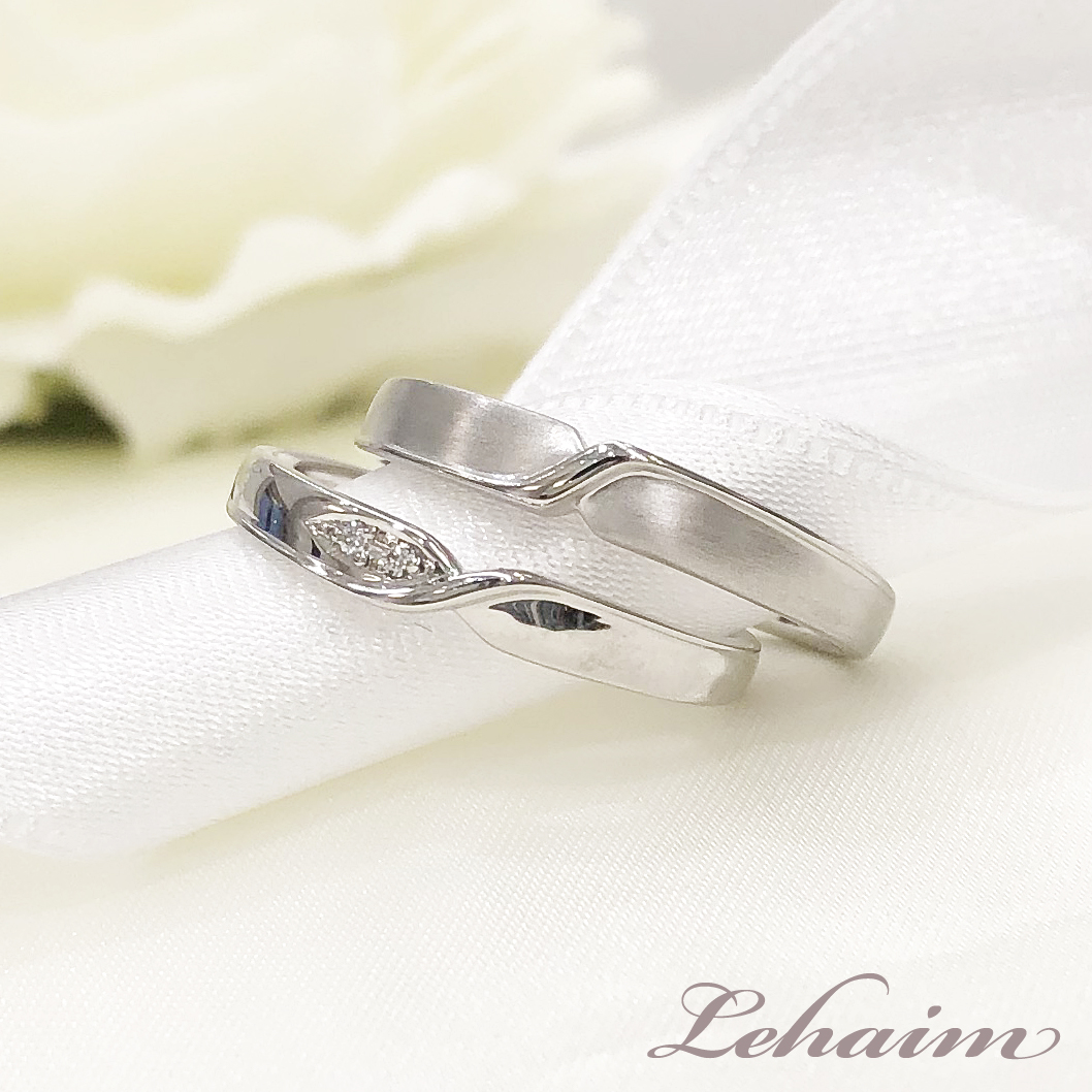 マリッジリングをお受取りいただきました 京都で婚約指輪 結婚指輪 ダイヤモンドが卸価格で安い レハイム京都店